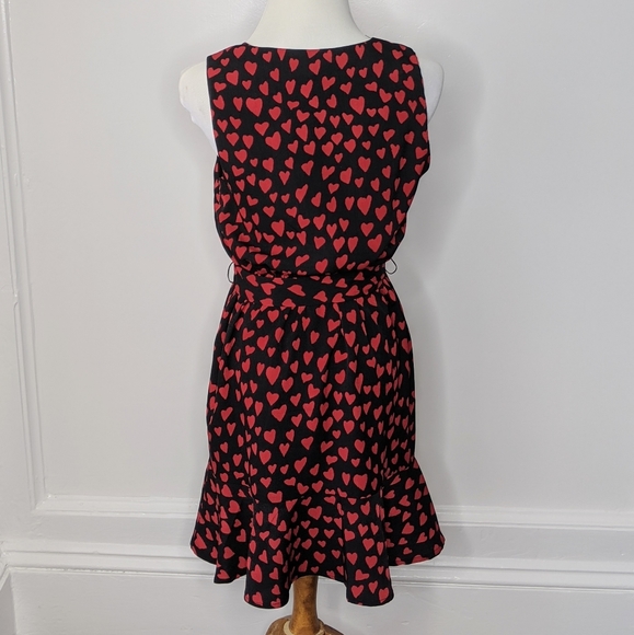 NWT Sugar Lips Heart Ruffle Date Dress Size XS - Picture 2 of 7